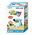 Jumping Clay Dog - Pudel selbsttrocknende Modelliermasse 33 g + Papiermodell 5+