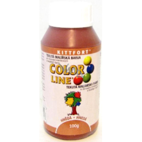Kittfort Color Line Flüssigfarbe braun 500 g