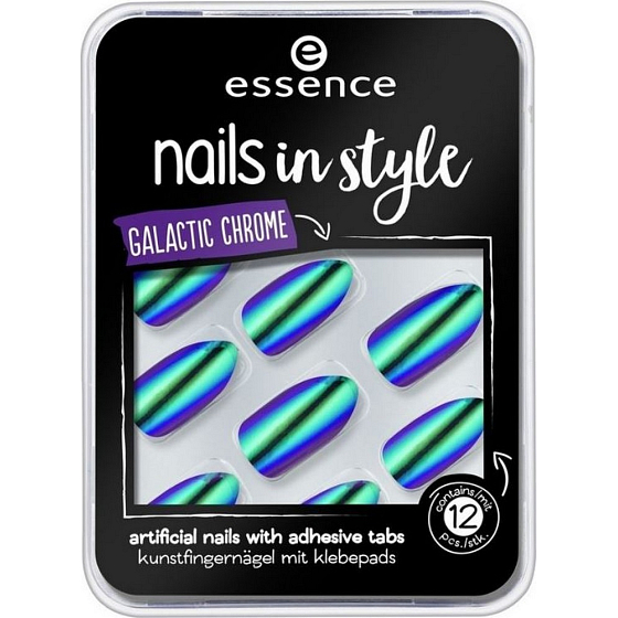 Essence Nails In Style Künstliche Nägel 06 Across The Universe 12 Stück