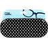 Albi Original Metall Brillenetui mit Tupfen 15,7 x 6,2 x 3,2 cm