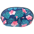 Albi Original ovale Tasche Hibiskus 21 x 14 x 8 cm