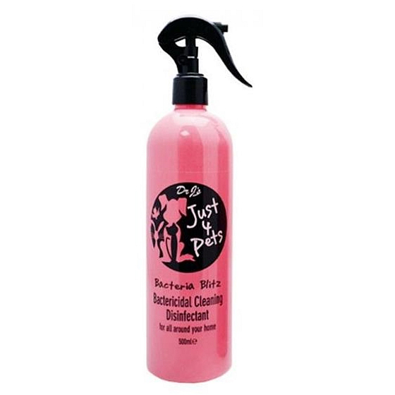 Nur 4 Hunde Antibakterielles Desinfektionsspray und Geruchsentferner 500 ml