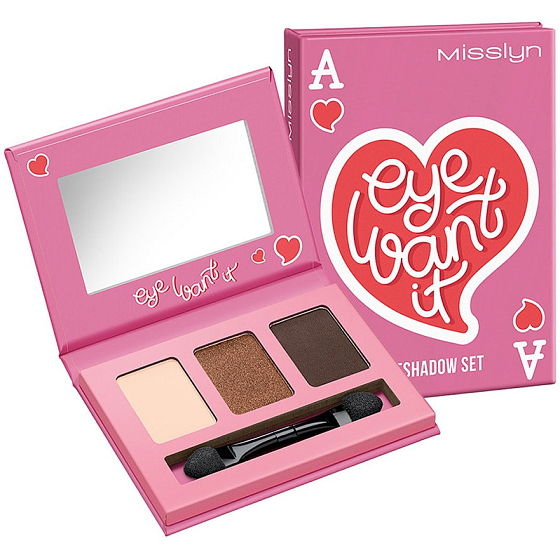 Misslyn Eye will es! Lidschatten-Palette in Papierverpackung 22 Nude Addiction 2.1 g