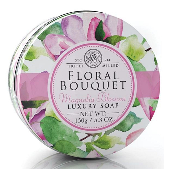 Somerset Toiletry Magnolia Toilettenseife in einem Blatt von 150 g