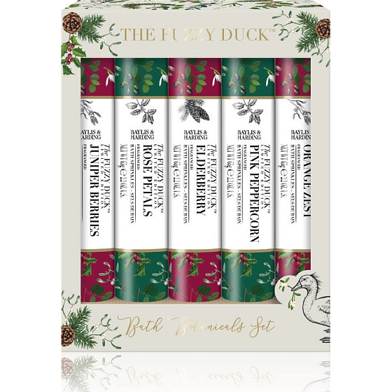 Baylis & Harding Maulbeeren, Mistel und Cranberry Badesalz 5 x 65 g, Kosmetikset
