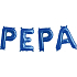 Albi Aufblasbarer Name Pepa 49 cm