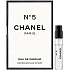 Chanel No.5 parfümiertes Wasser für Frauen 1,5 ml mit Spray, Fläschchen