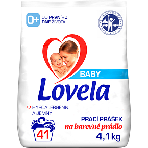 Lovela Color Waschpulver für Babys, 41 Wäschen, 4,1 kg