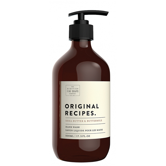 Scottish Fine Soaps Original Sheabutter und Buttermilch Flüssigseife Spender 500 ml