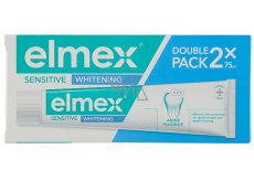 Elmex Sensitive Whitening Aufhellende Zahnpasta 2 x 75 ml