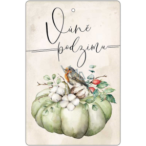 Bohemia Gifts Aromakarte Duft des Herbstes 10,5 x 16 cm Bohemia Gifts Aromakarte Duft des Herbstes 10,5 x 16 cm