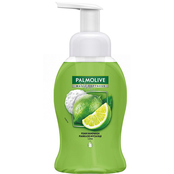 Palmolive Magic Softness Zitrone & Minze schäumende flüssige Handwäsche 250 ml Spender 12 Stück Karton