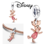 Charms Sterling Silber 925 Disney Winnie the Pooh - Ferkel, Armband Anhänger