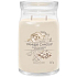 Yankee Candle Warm Cashmere - Warm Cashmere Duftkerze Signature großes Glas 2 Dochte 567 g