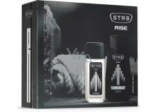 Str8 Rise parfümiertes Deodorantglas 85 ml + Duschgel 250 ml, Kosmetikset für Männer