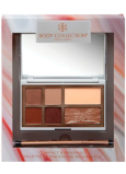 Body Collection Compact & Brush Set Eye Set 6 g + Puder 2,5 g + Highlighter 2,5 g + Kosmetikpinsel 1 Stück, Kosmetik-Schminketui