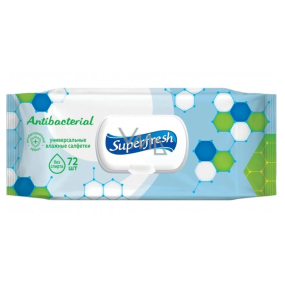 Superfresh Antibakterielle Feuchttücher 72 Stück