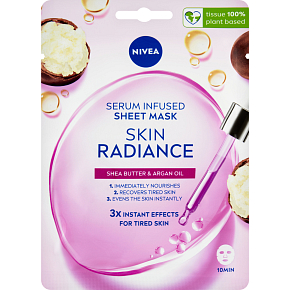 Nivea Skin Radiance aufhellende Textilmaske, 1 Stück