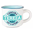 Albi Espressotasse Tereza - Mit Charme und Anmut die Welt zum Besseren verändern 45 ml