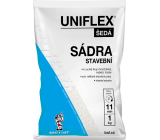 Uniflex sádra šedá, stavební, 1 kg