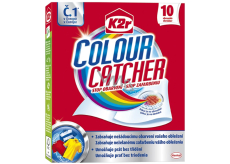 K2r ColourCatcher Sheets ubrousky na praní stop obarvení 10 ubrousků