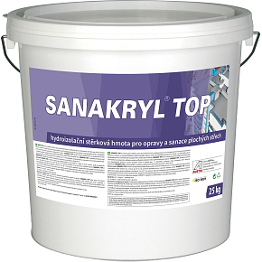 Sanakryl Top hydroisolační barva na střechy, šedý, 25 kg