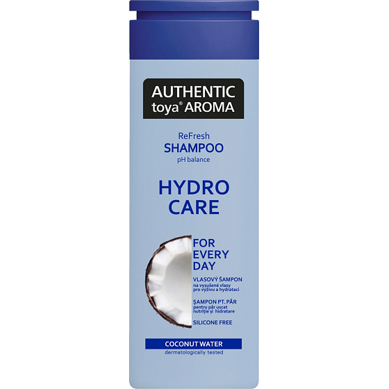 Authentic Toya Aroma Hydro Care Shampoo für Haare, 400 ml
