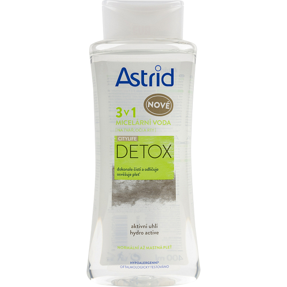Astrid Citylife Detox 3v1 Micellwasser, 400 ml