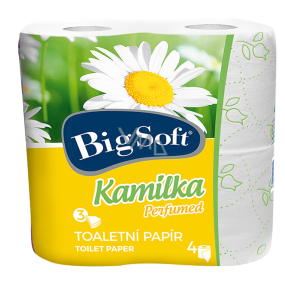 Big Soft Camilla Parfümiertes Toilettenpapier 160 Stück 3lagig 4 Stück