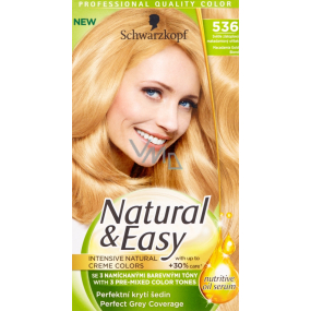 Schwarzkopf Natural & Easy Haarfarbe 536 Hellgoldene Macadamianuss