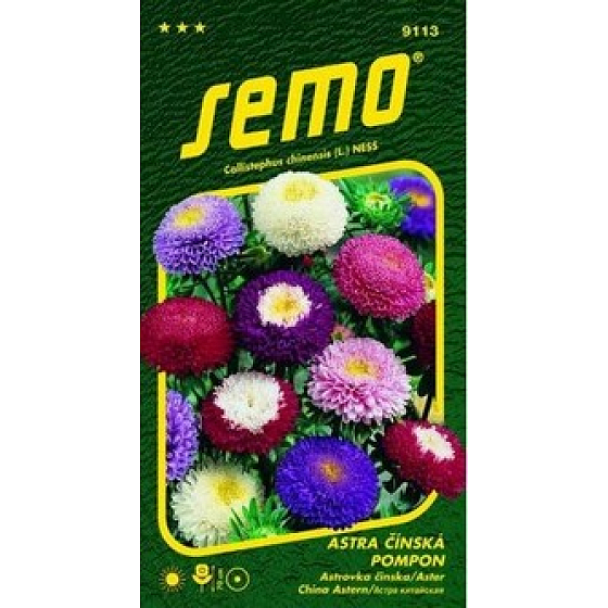 Semo Astra Chinesische Pompon Mischung 0,5 g