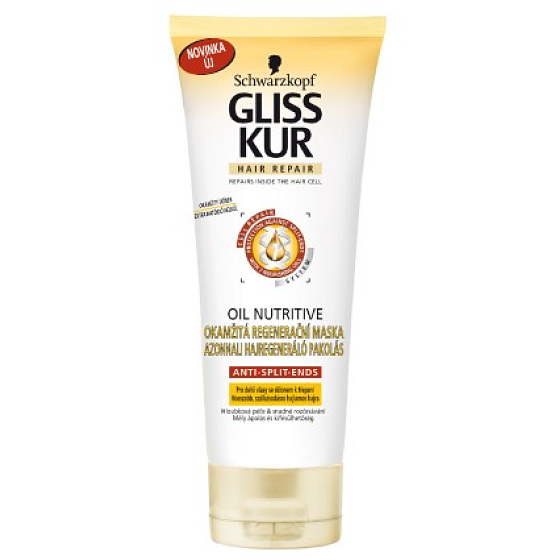 Gliss Kur Oil Nutritive Sofortige Haarmaske 200 ml