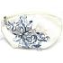 Dove Etue weißer Stoff mit Ornament 24 x 14 x 13 cm 1 Stück