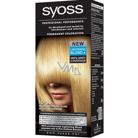 Syoss Lightening Blond Professionelle Haarfarbe 10 - 96 Intensives Sandblond