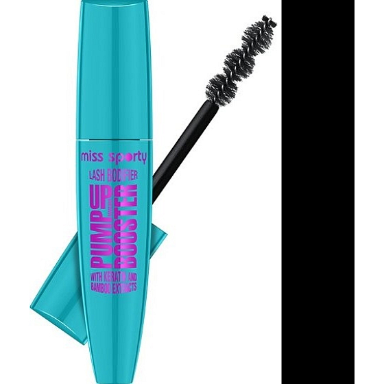 Miss Sports Pump Up Booster Wimpern Bodifier Mascara 001 Schwarz 12 ml