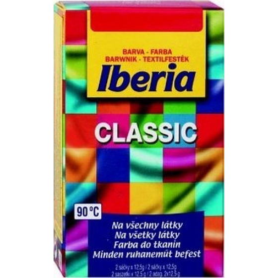 Iberia Classic Textilfarbe rot 2 × 12,5 g