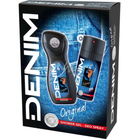 Denim Original Duschgel für Männer 250 ml + Deodorant Spray 150 ml, Kosmetikset