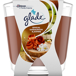 Glade Duftkerze Decor Sensual Sandalwood & Jasmine, 70 g