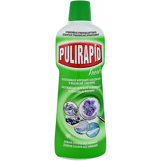 Pulirapid Fresh mit Lavendelduft flüssiger Kalkreiniger 750 ml
