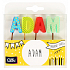 Albi Kuchen Kerzen Name - Adam, 2,5 cm