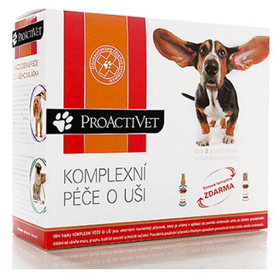 Proactivet Eine vollständige Ohrpflege verringert das Risiko einer Ohrentzündung um 2 x 50 ml