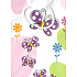 Nekupto Geschenk Papiertüte 14 x 11 x 6,5 cm Schmetterlinge 0499 02 KFS