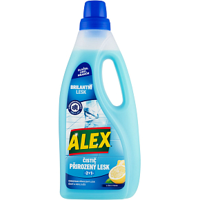 Alex Čistič extra lesk 2v1 na dlažbu, vinyl a lino s vůní citronu, 750 ml Alex Čistič extra lesk 2v1 na dlažbu, vinyl a lino s vůní citronu, 750 ml