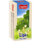 Apotheke Linden Tee unterstützt die Ausscheidung von Wasser aus dem Körper, trägt zur normalen Funktion der Atemwege bei 20 x 1,5 g