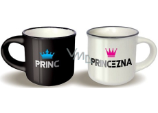 Nekupto Paar Minitassen Prinz und Prinzessin 2 x 100 ml