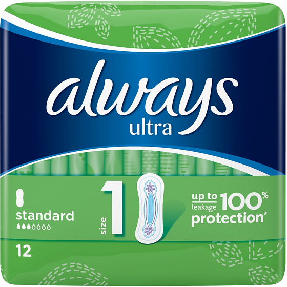 Immer Ultra Standard Intim Pads 12 Stück