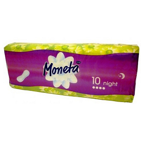 Ria Moneta Night Intim Pads 10 Stück