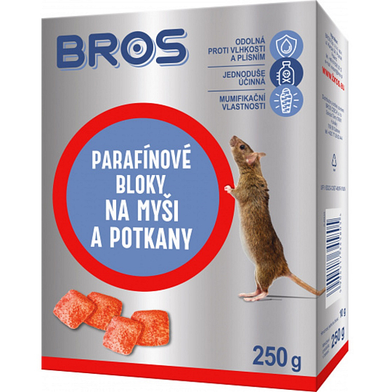 Bros Paraffinblöcke für Mäuse und Ratten 250 g