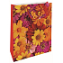 Nekupto Geschenkpapierbeutel 32,5 x 26 x 13 cm Bunte Blumen