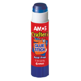 Amos Crafter's Glue Stick mit verschwindender Spur 8 g
